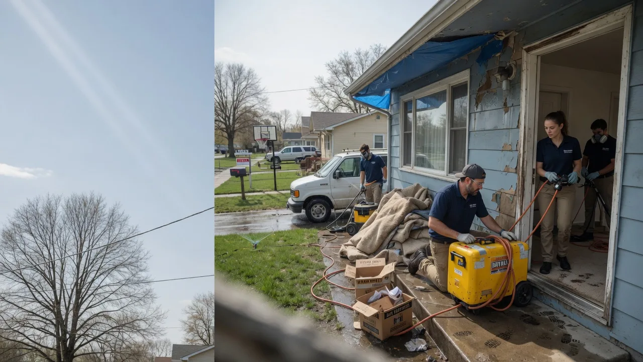 Basement Flood Cleanup in Stamping Ground, KY near me